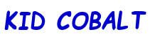 Kid Cobalt 字体